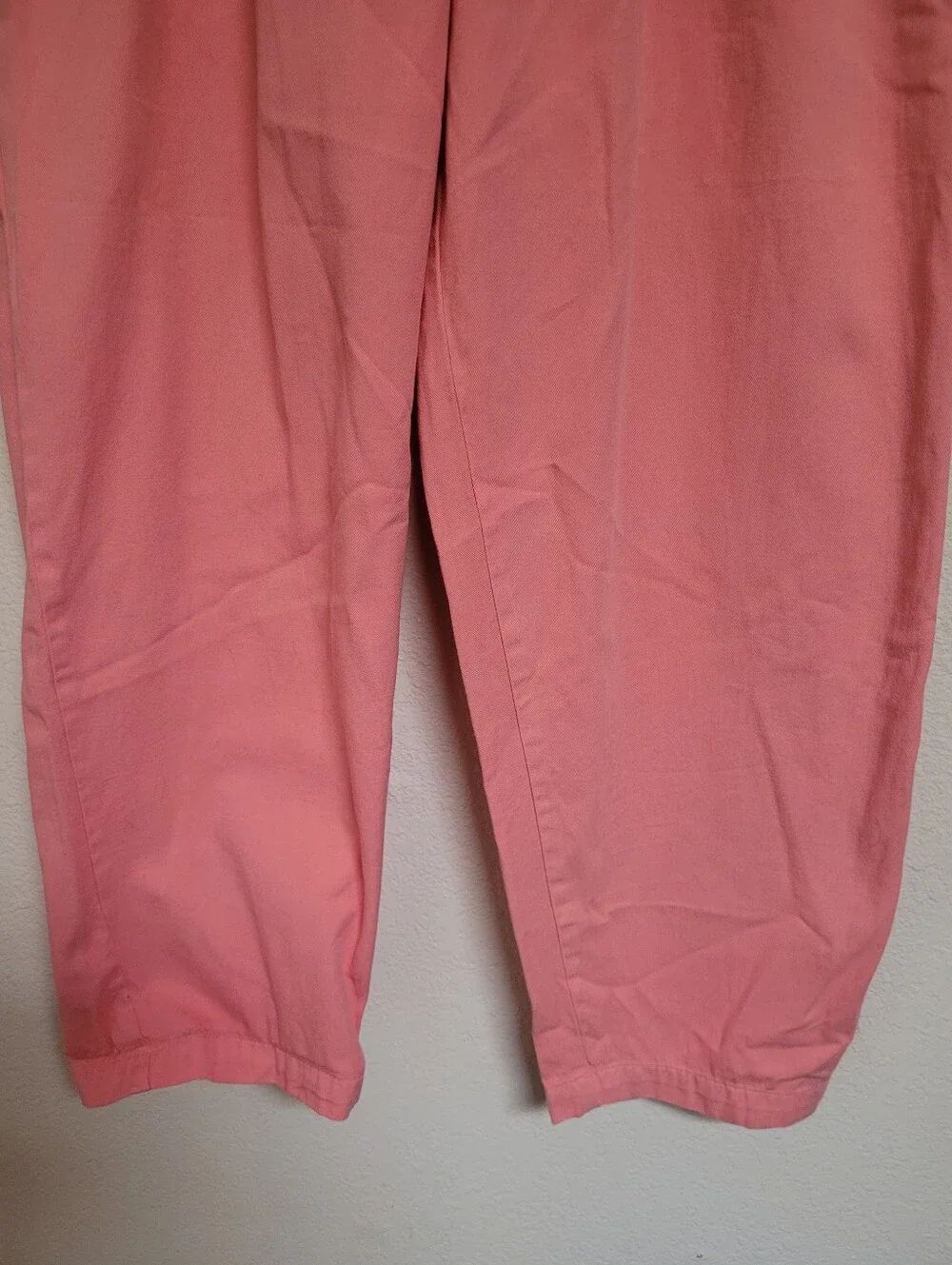 Big Bud Press Coral Pink Pleated Women’s Trouser